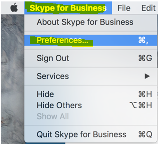 skype for business mac send file